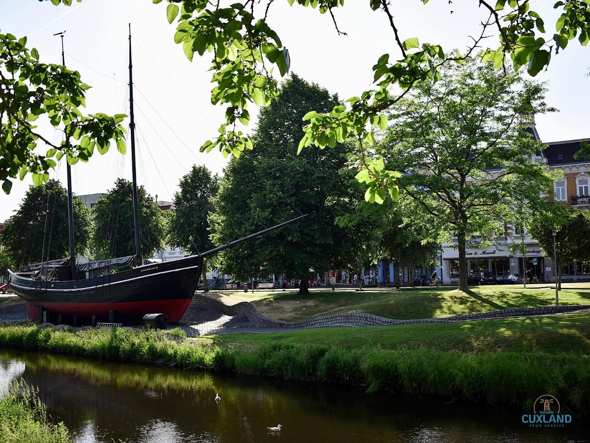 Urlaub Direkt Im Hafen Apartment Cuxhaven Luaran gambar